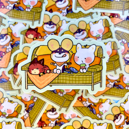 Sprout & Friends Snack Time Sticker