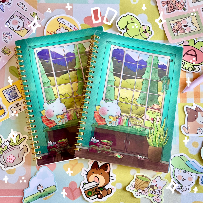 Window Stickers Books Garden Window Sticker Book – Cool Art Store