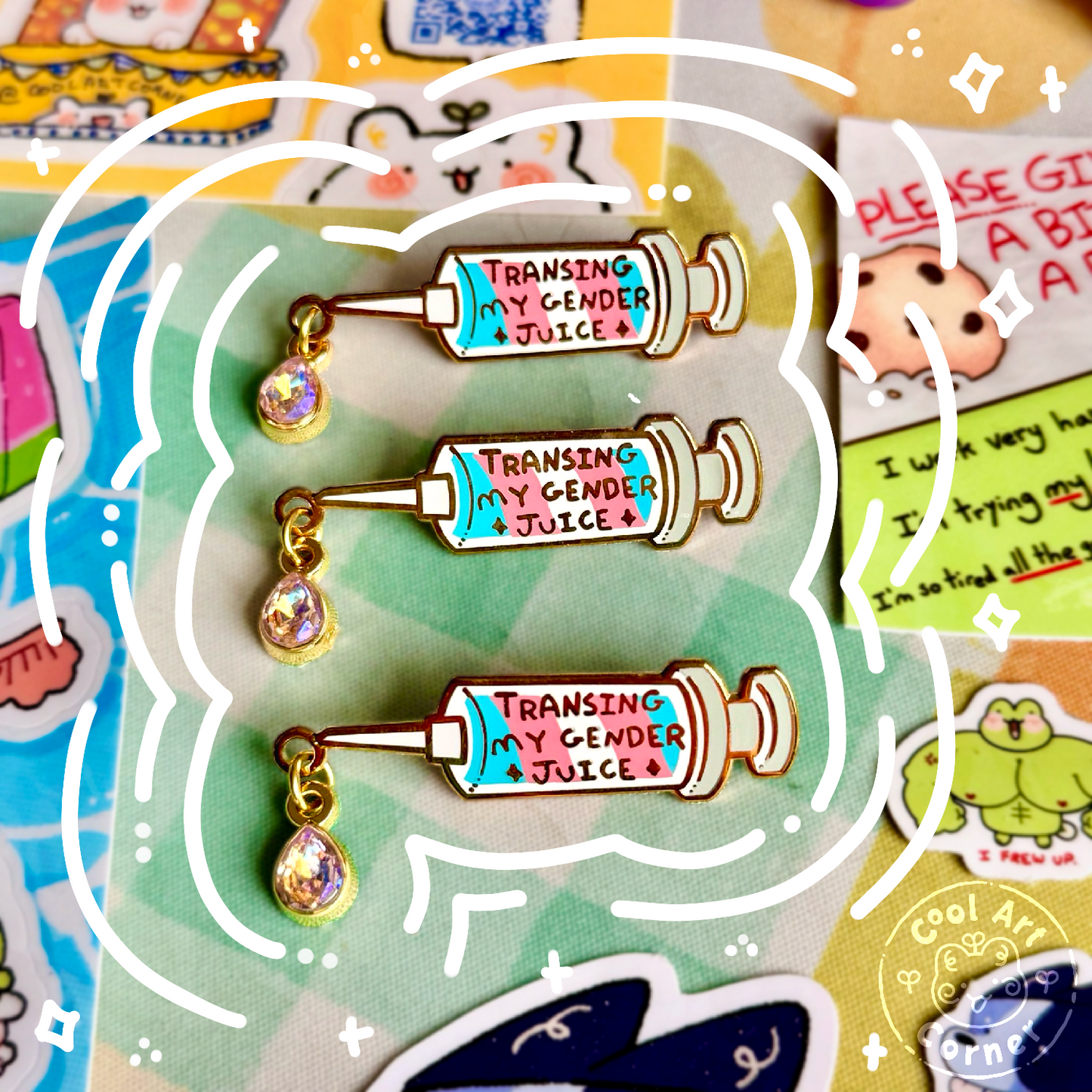 Transing My Gender Juice Pin