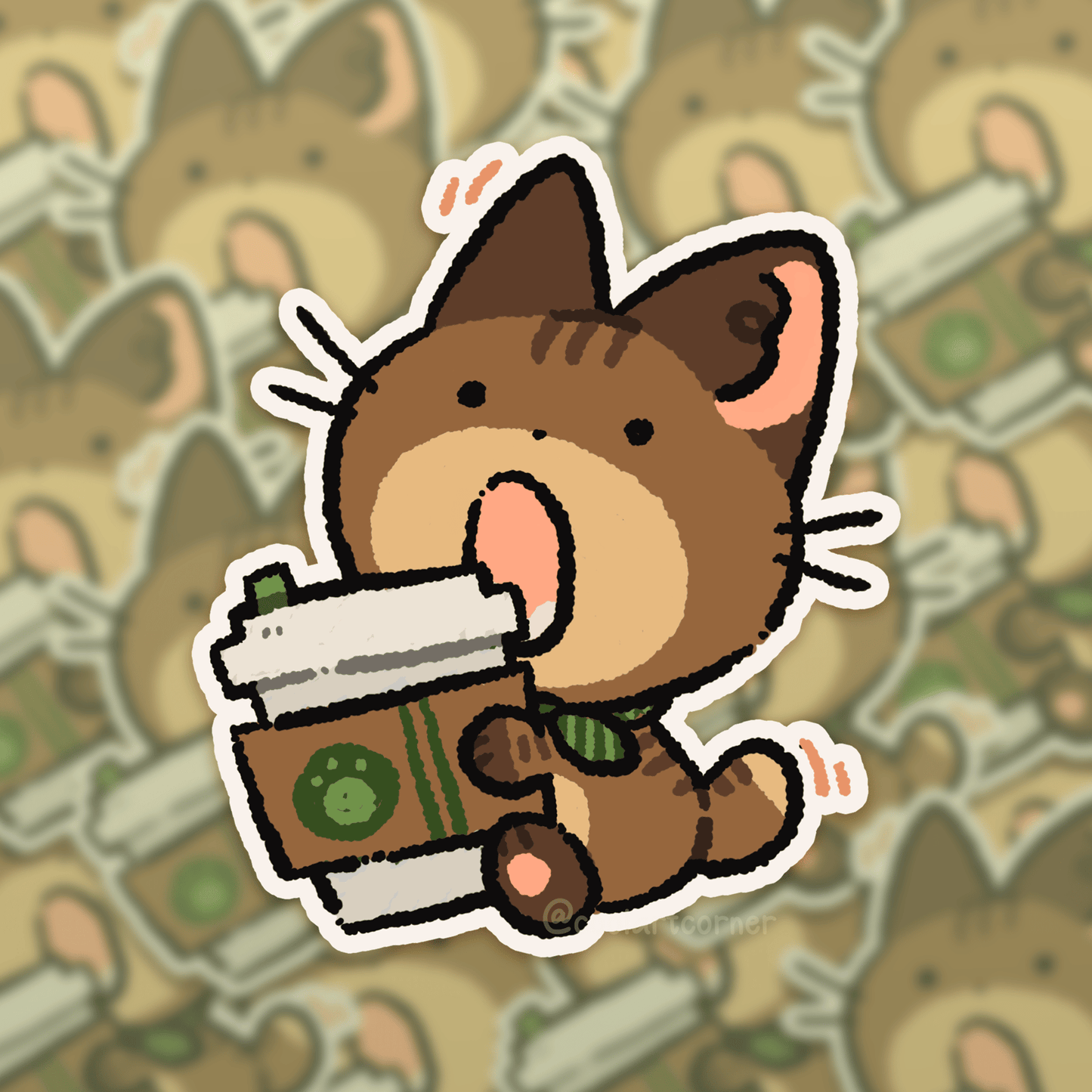 Bean Bean Coffee Sticker
