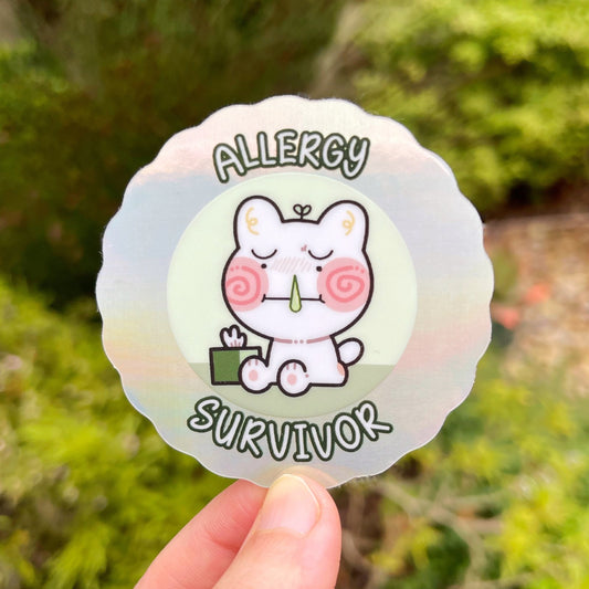 Allergy Survivor Sticker