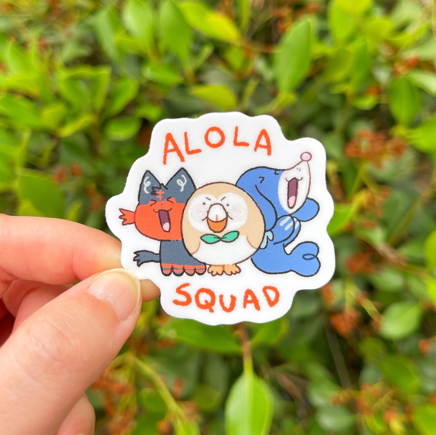 Alola Squad Sticker