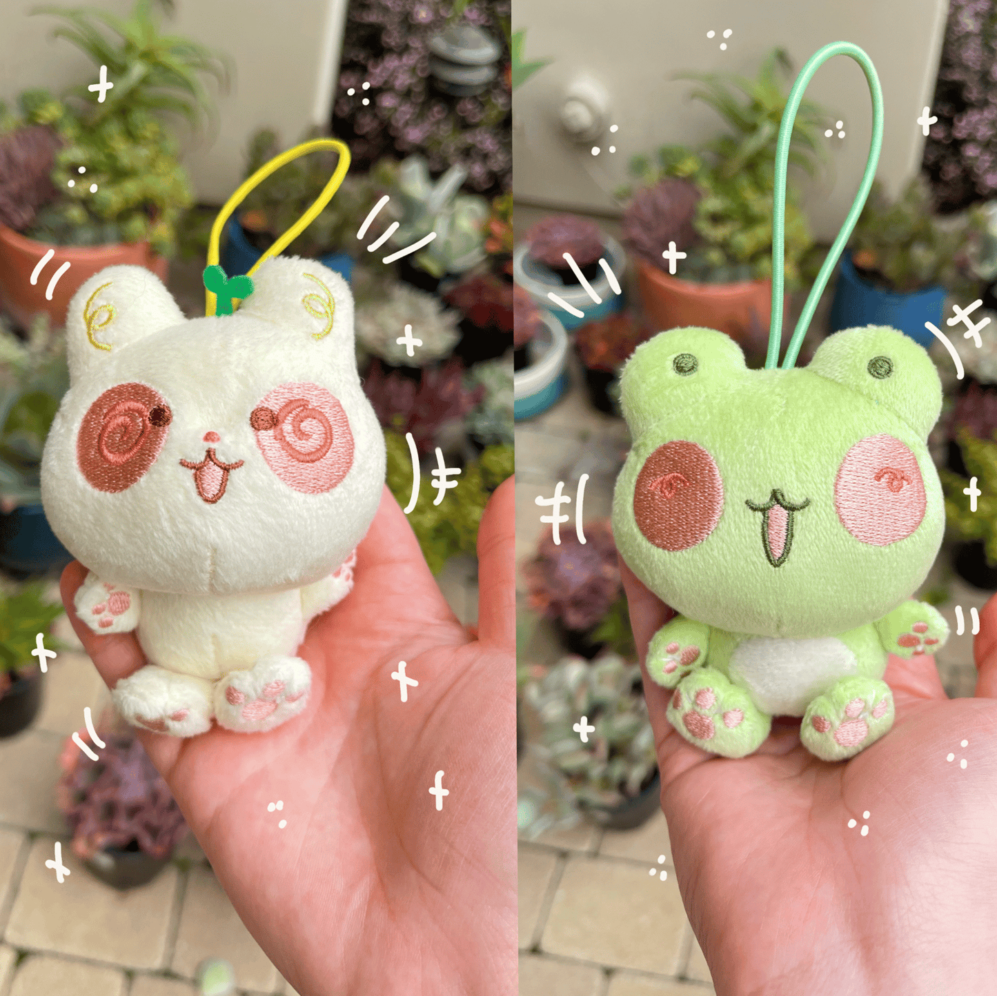Booty Squad Plushie Keychain