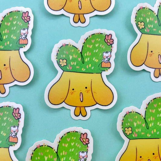 Cactus Buddy Sticker