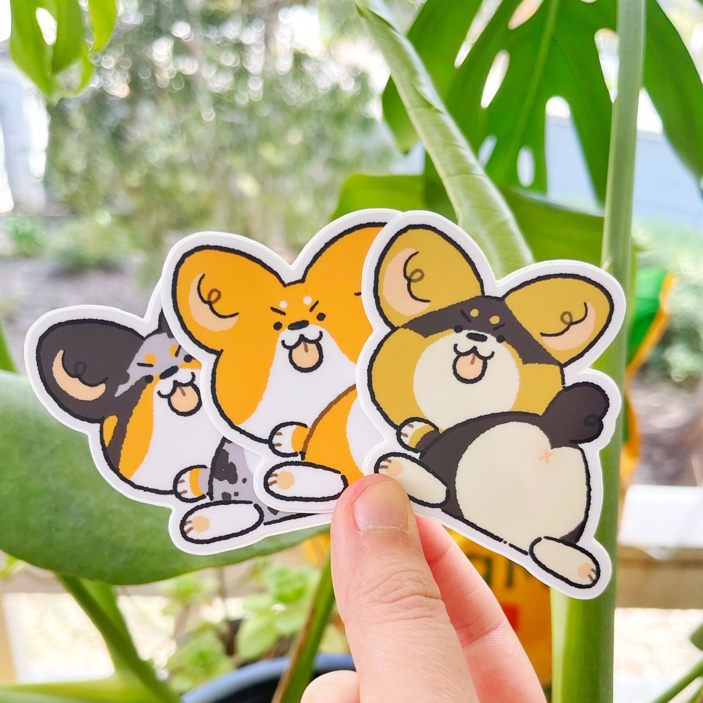 Corgi Butts Sticker