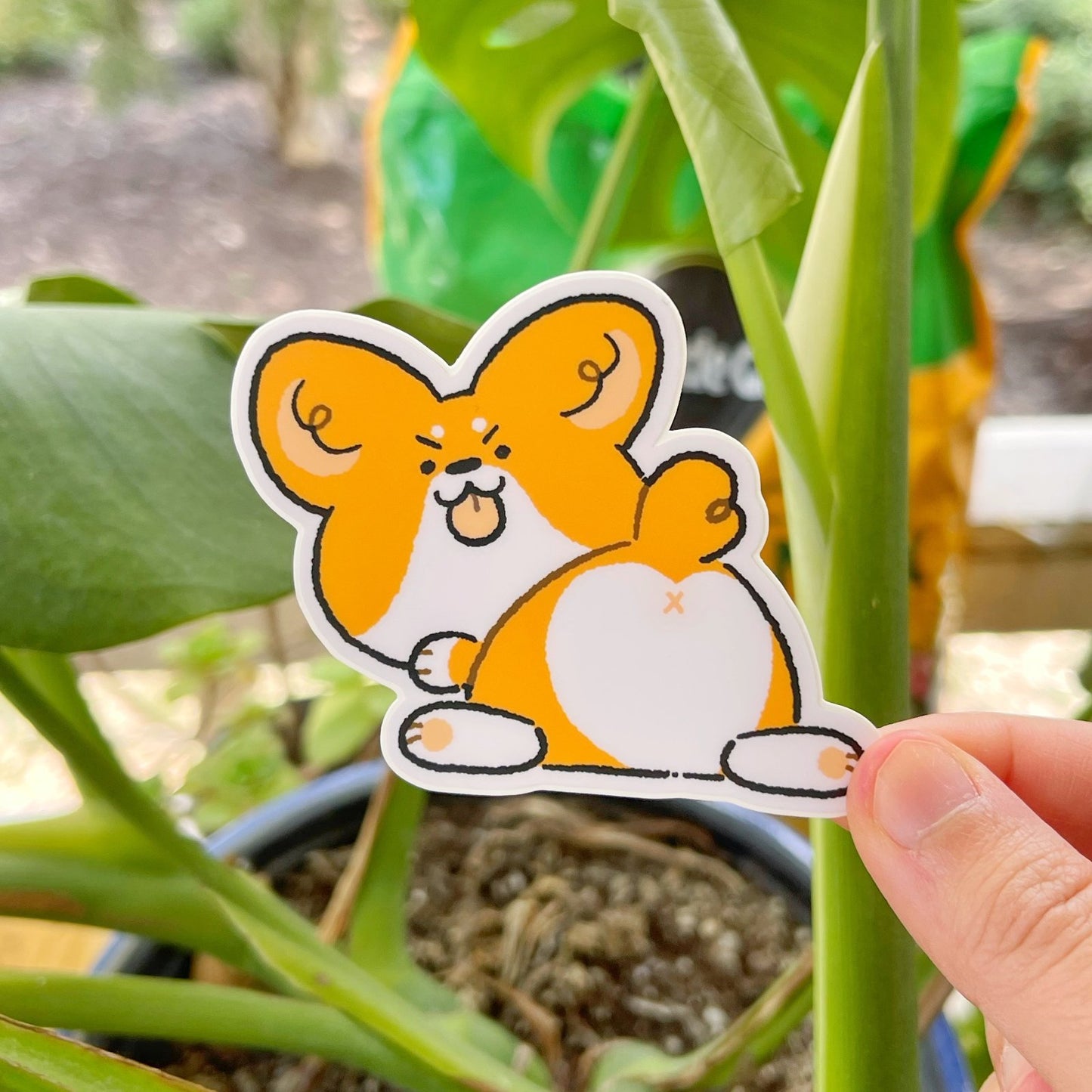 Corgi Butts Sticker