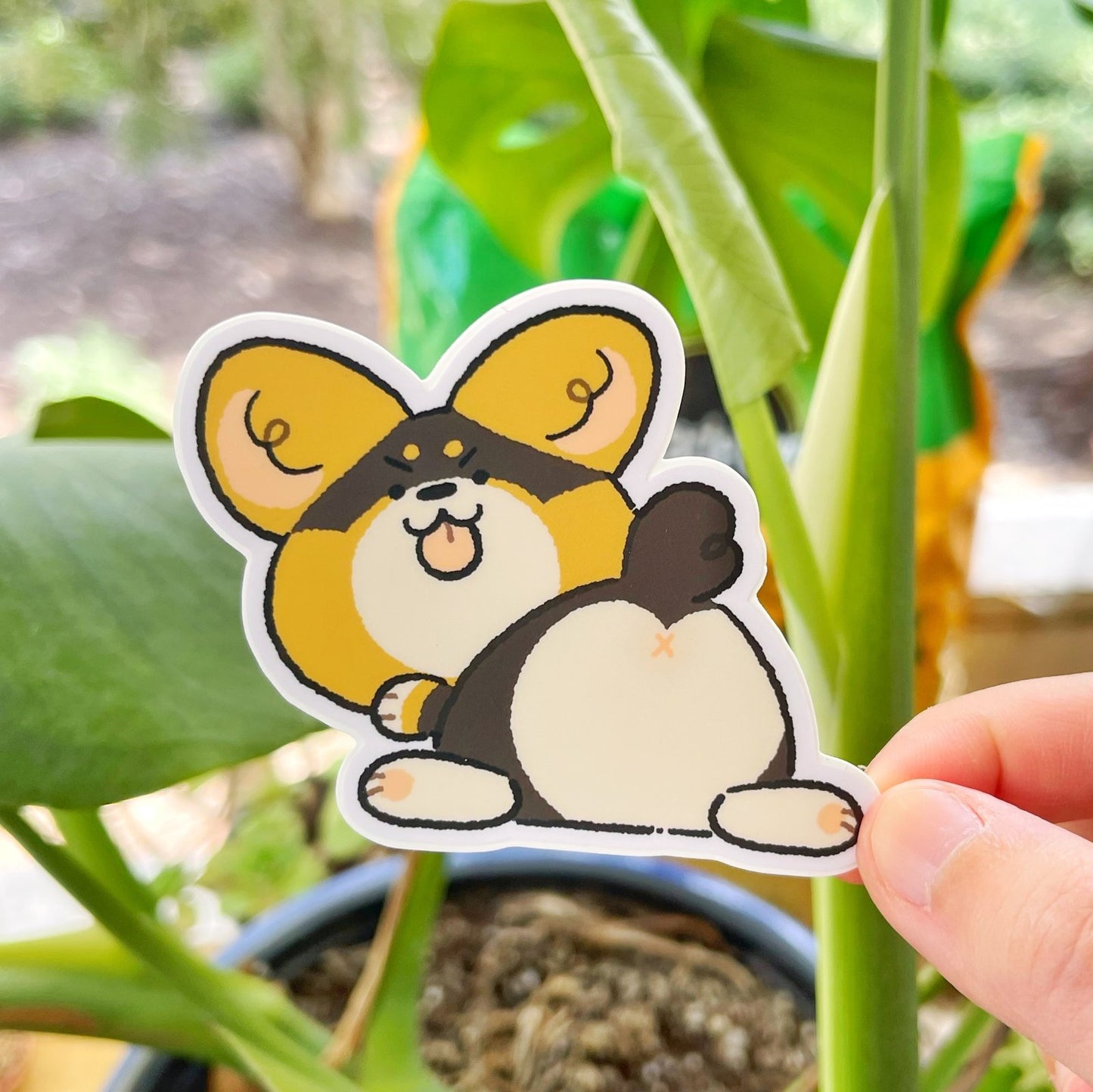 Corgi Butts Sticker