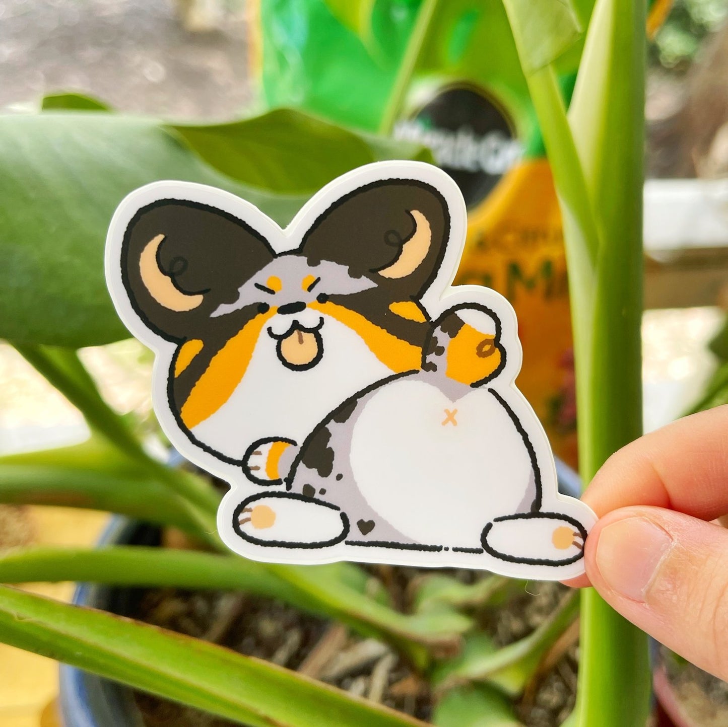 Corgi Butts Sticker
