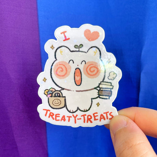 I <3 Treaty Treats Sticker