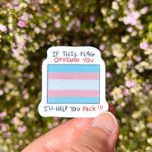 If This Flag Offends You Sticker