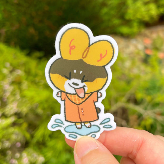 JoJo Puddles Sticker