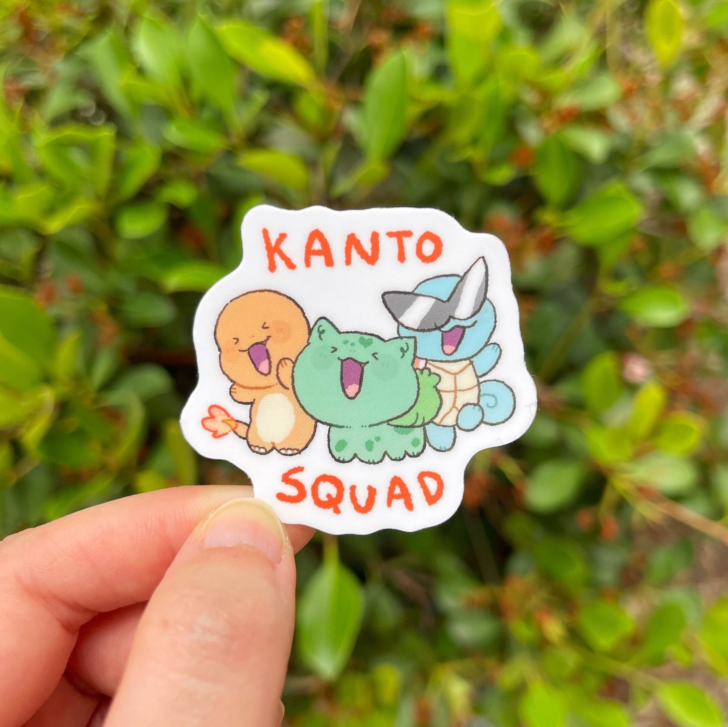 Kanto Squad Sticker