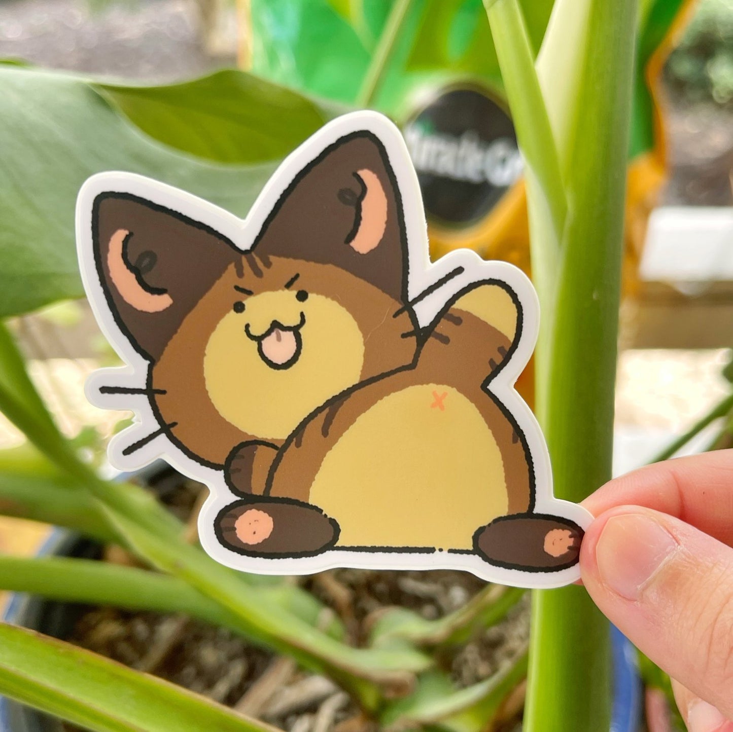 Kitty Butts Sticker