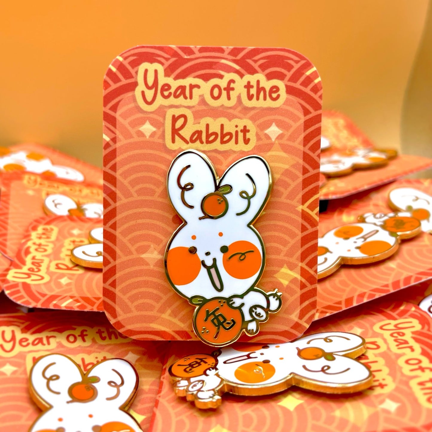 Year of the Rabbit Enamel Pin