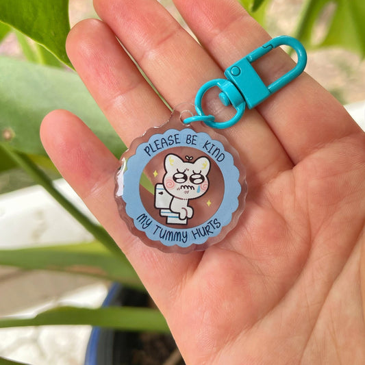 Please Be Kind Keychain