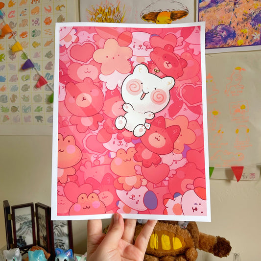 Plushie Pile! Print