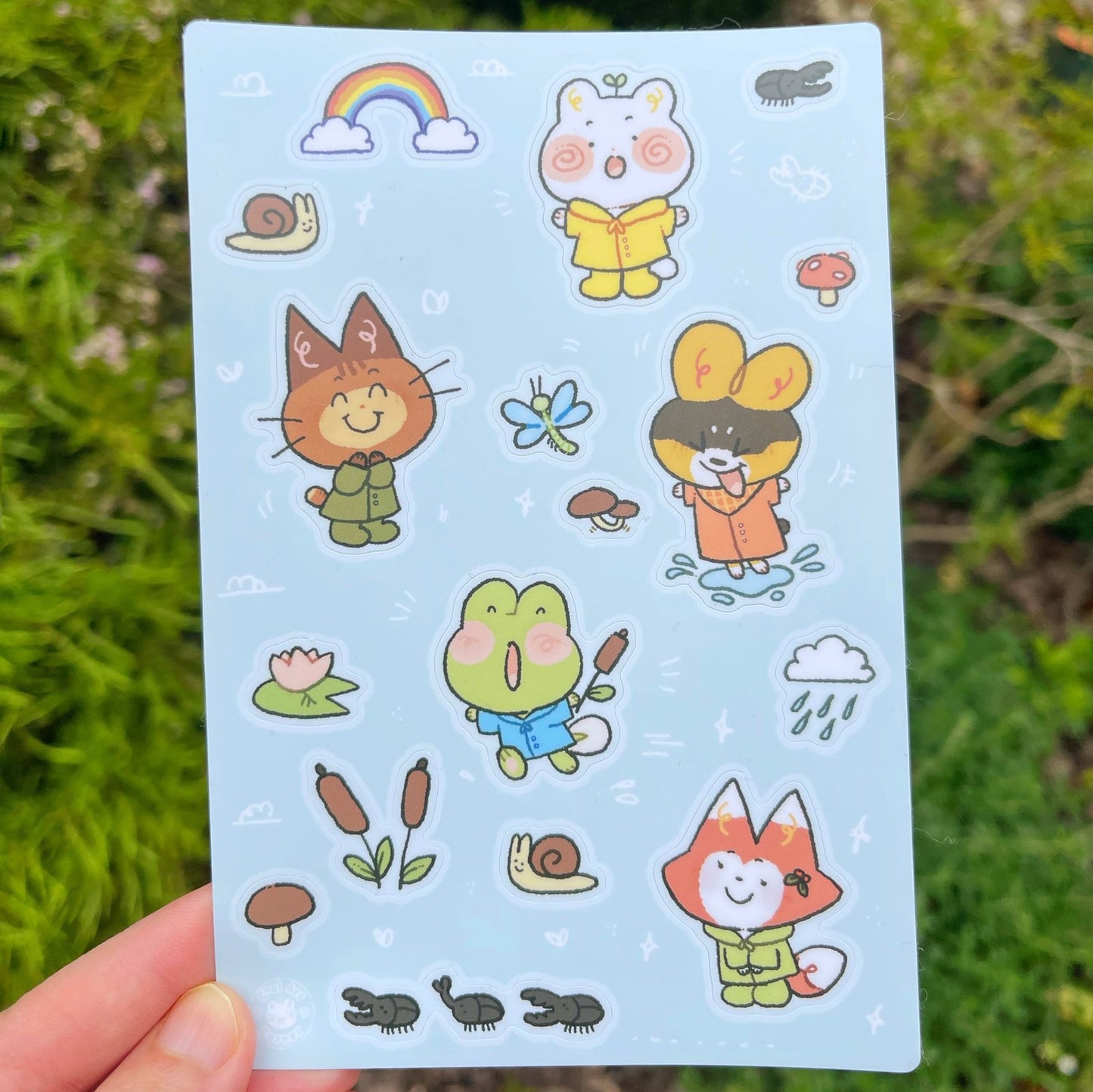 Rainy Days Sticker Sheet