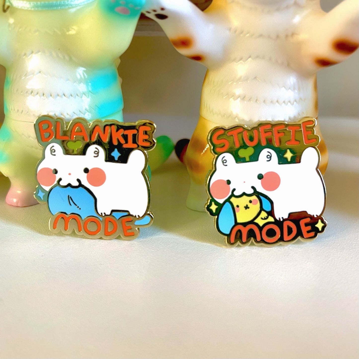 Stuffie Mode Enamel Pin