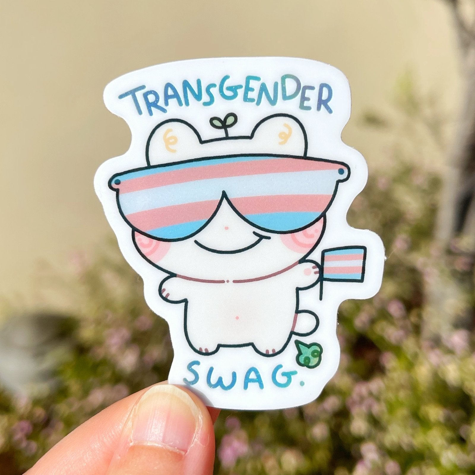 Trans Swag Sticker – Cool Art Store