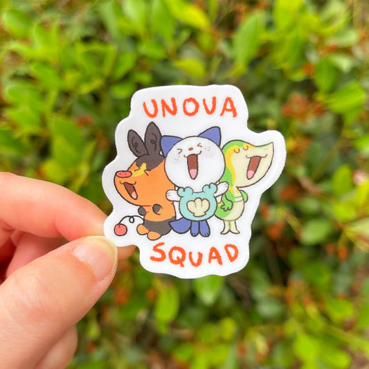 Unova Squad Sticker